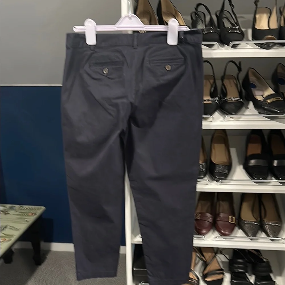 Talbots Navy Weekend Chinos - Picture 2 of 4